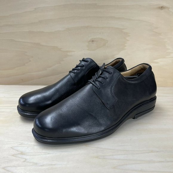 Gravity Defyer Mens Hans Leather Oxford Dress Shoes Black TB8146L Sz 13M NEW main image 10